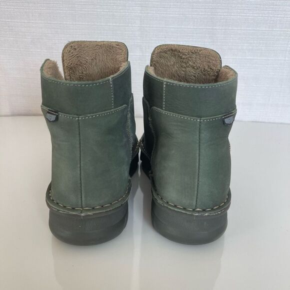 On Foot 29001 High Top Green Sneaker in Kaki Khaki. US Size 39 - Picture 3 of 8